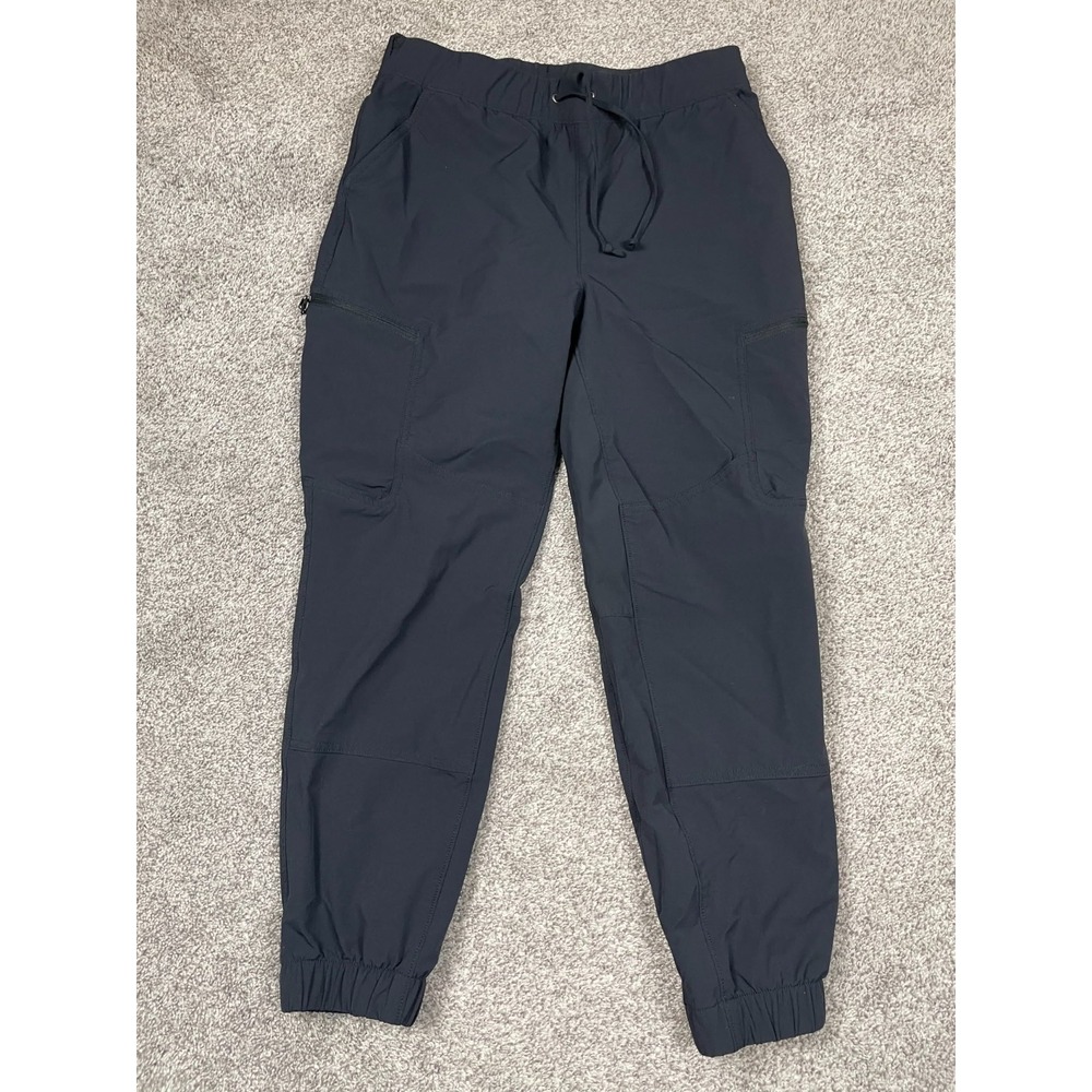 Duluth Pants Womens 8 Black Cargo Jogger Flexpedition Hiking Camping Gorp Core